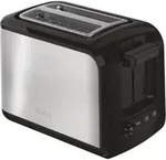 Tefal Express TT410D, 2 Scheibe(n), Schwarz, Edelstahl, Edelstahl, Tasten,