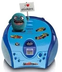 Lenco SCD-24BU kids - Tragbares FM-Radio mit CD-Player - Kopfh&ouml;reranschlu&szlig; - Blau -
