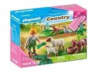PLAYMOBIL Country 70608 Geschenkset "Bäuerin mit Weidetieren"