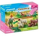 PLAYMOBIL Country 70608 Geschenkset "B&auml;uerin mit Weidetieren" - Bunt
