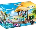 PLAYMOBIL Family Fun 70612 Paddleboot-Verleih mit Saftbar - Bunt