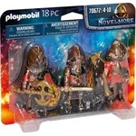PLAYMOBIL Novelmore 70672 3er Set Burnham Raiders - Bunt