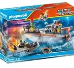 PLAYMOBIL City Action 70140 Seenot: L&ouml;scheinsatz mit Rettungskreuzer - Bunt