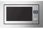 Amica EMW 13185 E, 20 l Einbaumikrowelle mit Grill, Edelstahl - Silber