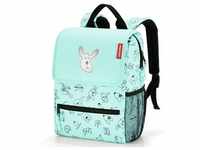 reisenthel Rucksack Kinder 5 Liter backpack cats and dogs -Mint Polyester mit