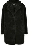Urban Classics Pelzmantel f&uuml;r Damen Jiss schwarz 3XL - Schwarz - 3XL