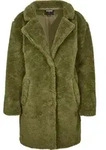 Urban Classics Ladies - OVERSIZED SHERPA Mantel oliv - S - Gr&uuml;n - S