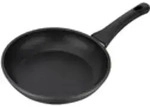 Gsw NERO 390644 Bratpfanne, 24 cm max. Durchmesser, Aluminium,