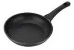 Gsw NERO 390651 Bratpfanne, 28 cm max. Durchmesser, Aluminium,