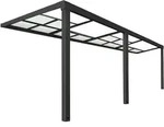 HOME DELUXE - Terrassen&uuml;berdachung SOLIS DELUXE - 579 x 295 x 233 / 272 cm - inkl.