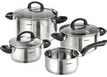 Karcher Topfset Mia (4-teilig, Edelstahl, Induktion) - Silber