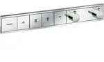 Thermostat RainSelect f UP-Thermostat 4 Verbraucher chrom verchromt Unterputz