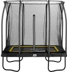 Salta Comfort Edition Trampolin - 214x153cm - Rechteckig - Schwarz - Schwarz