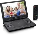 Lenco BRP-1150BK - Tragbarer 11,5" Blu-ray - DVD-Player mit USB und SD, schwarz -
