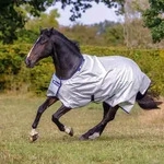 BUCAS Power Turnout 0g light Regendecke Weidedecke , Buc17_Gr.:115cm - Silber