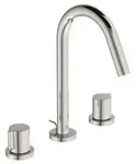 Ideal Standard BC783AA 3-Loch Waschtischarmatur JOY, - Silber