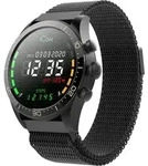Forever ICON AW-100, 3,3 cm (1.3"), AMOLED, Touchscreen, 58 g - Schwarz