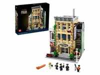 LEGO 10278 Icons Polizeistation, großes Bauset für Erwachsene, Bauen mit Modulen