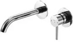 Steinberg Serie 100 Fert.mont.set WT-Wand-EHM, Ausladung 195mm, chrom, 1 Stk. -