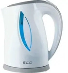 ECG RK 1758 Grey, Wasserkocher, 1,7 Liter, Grau-wei&szlig;, Plastik, 1.7 liters