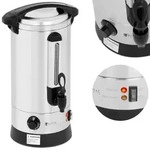 Doppelwandiger Stahl-Wassererhitzer 8.7L 1500W - Silber
