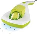 MAXXMEE Milben-Handstaubsauger Kompakt mit UV-C-Licht 300W wei&szlig;/limegreen ** -