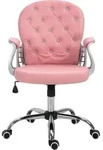 Vinsetto Ergonomischer B&uuml;rostuhl Chefsessel Gepolsterte R&uuml;ckenlehne Grau -...