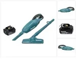 Makita DCL 180 T1 Akku Staubsauger 18 V Gr&uuml;n + 1x Akku 5,0 Ah - ohne Ladeger&auml;t -