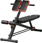 HOMCOM Hantelbank Fitnessbank Schr&auml;gbank Multifunktion Bauchtrainer Stahl -