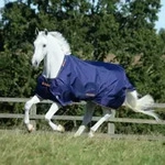 Bucas Therpiedecke Bucas Therapy T/O Light Navy/Orange 125 - Orange