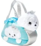 Aurora, Fancy Pals Peek-a-Boo Princess Puppy 20cm - Blau