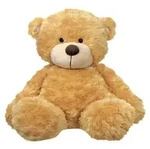 Kuschelb&auml;r Pl&uuml;schtier weich strukturiert 33 cm honigfarben Aurora Bonnie Honey