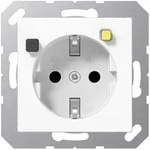 Jung FI-SCHUKO Steckdose 30mA A5520.30WW Serie A alpinwei&szlig; - Wei&szlig;