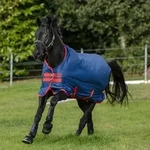 Horseware Mio Turnout Medium 200g - Dark Blue & Red, 90 - Dunkelblau/Rot