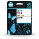 HP 934 Schwarz/935 Cyan/Magenta/Gelb Original Tintenpatronen (4er-Packung),