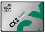 Team Group CX2, 256 GB, 2.5", 520 MB/s, 6 Gbit/s