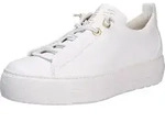 Paul GREEN Stra&szlig;enslipper(Trott) Abs.b.25 mm in weiss/weiss kombi, Gr. 8 - Wei&szlig; -