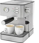 ProfiCook Espressoautomat PC-ES 1209 Edelstahlgeh&auml;use, 20 bar - Silber