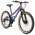 BIKESTAR Kinder Jugend Mountainbike 24 Zoll ab 9 Jahre | Hartail MTB Scheibenbremse