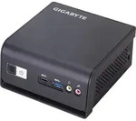 Gigabyte BRIX GB-BLPD-5005R Barebone (Intel Pentium J5005 4C/4T) - Schwarz