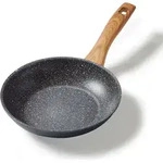 STONELINE&reg; Bratpfanne 20 cm | ohne Deckel - Holzoptik