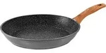 STONELINE&reg; Bratpfanne 24 cm | ohne Deckel - Holzoptik