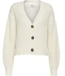 ONLY 15211521, Cardigan, Erwachsener, Weiblich, Grau, XL, V-Ausschnitt - Wei&szlig; - XL