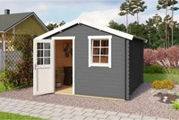 Lasita Maja 2837600004, Lasita Maja Gartenhaus Wels 3 inkl. Fu&szlig;boden 339,8 x 320 cm