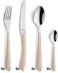 Kuppels 24-tlg. Besteckset PRISMA - Orange