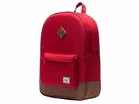 HERSCHEL Heritage Backpack Red/Saddle Brown Red/Saddle Brown -