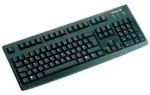 CHERRY G83-6105, Volle Gr&ouml;&szlig;e (100%), Kabelgebunden, USB, Schwarz - Schwarz