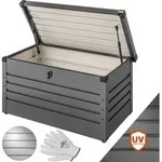 GARDEBRUK&reg; Auflagenbox 385L Volumen inkl. Handschuhe Metall Abschlie&szlig;bar
