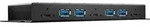 Lindy 43275, USB 3.2 Gen 2 (3.1 Gen 2) Type-A, USB 3.2 Gen 1 (3.1 Gen 1) Type-A, USB