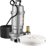 Schmutzwasserpumpe 370 W Tauchpumpe mit 1.500 l/h F&ouml;rdermenge inkl. 20 m...